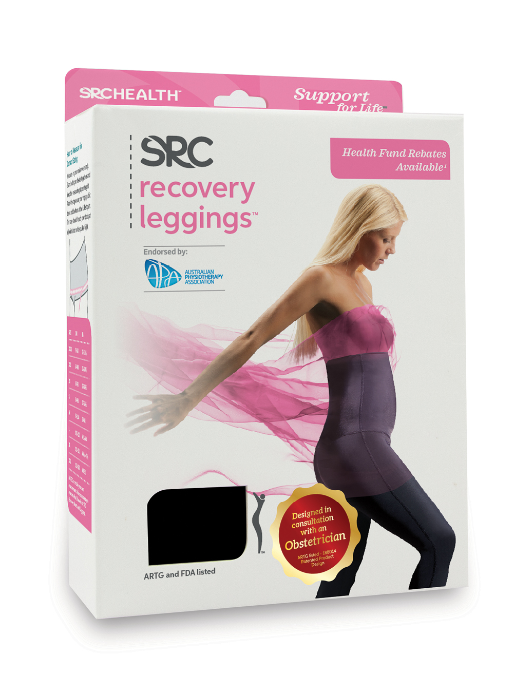 SRC RECOVERY LEGGINGS - Auckland Physiotherapy